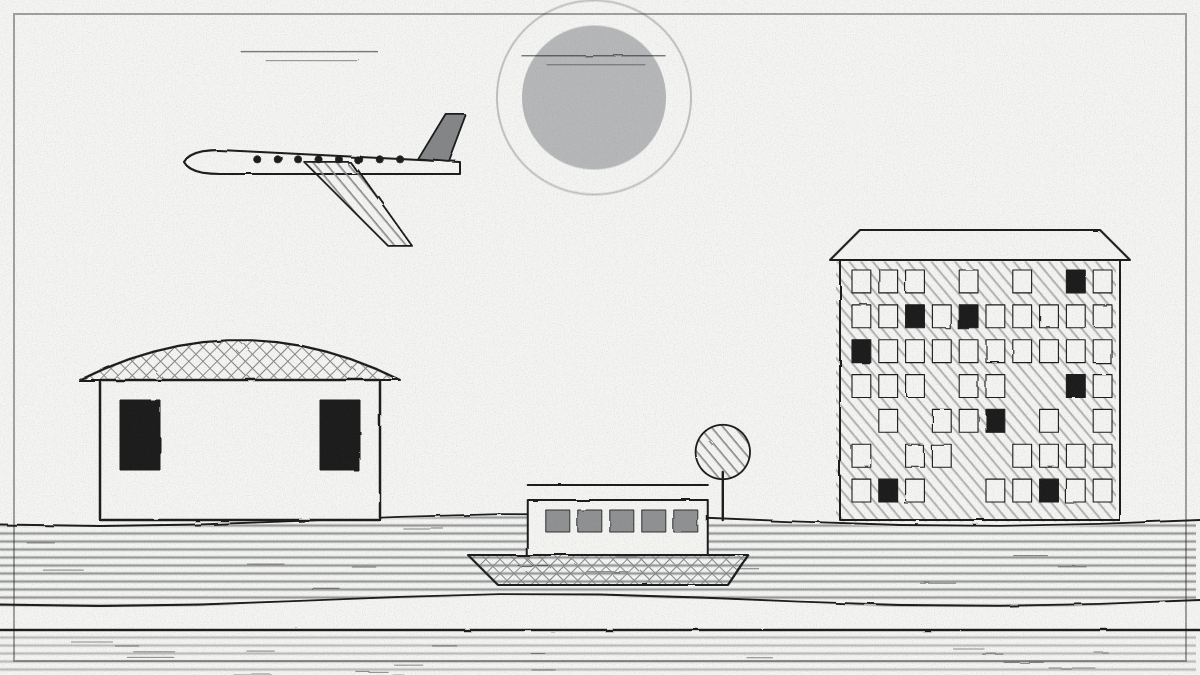 Congo’s leisure economy in April 2025: a new airline, a shut airport, dearer hotels Narrow-body jet parked on a Kinshasa apron beside a grounded eastern route board and hotel porters